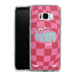 Carry Case Hülle Transparent/glitter ohne Band