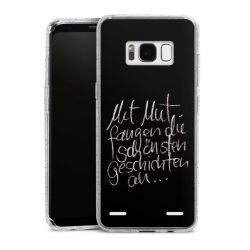 Carry Case Hülle Transparent/glitter ohne Band