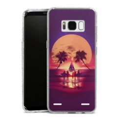 Carry Case Hülle Transparent/glitter ohne Band