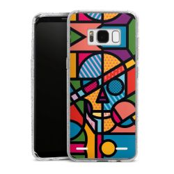 Carry Case Hülle Transparent/glitter ohne Band