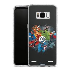 Carry Case Hülle Transparent/glitter ohne Band