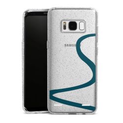 Carry Case Hülle Transparent/glitter ohne Band