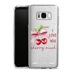 Carry Case Hülle Transparent/glitter ohne Band