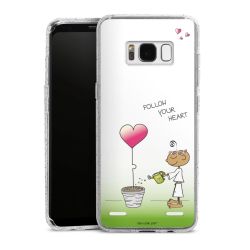 Carry Case Hülle Transparent/glitter ohne Band