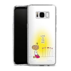 Carry Case Hülle Transparent/glitter ohne Band