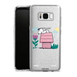 Carry Case Hülle Transparent/glitter ohne Band