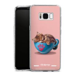 Carry Case Hülle Transparent/glitter ohne Band