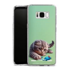 Carry Case Hülle Transparent/glitter ohne Band