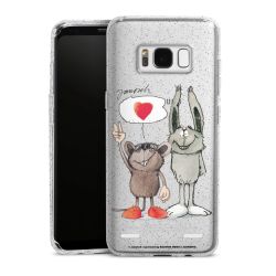 Carry Case Hülle Transparent/glitter ohne Band