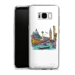 Carry Case Hülle Transparent/glitter ohne Band