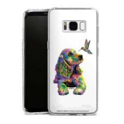 Carry Case Hülle Transparent/glitter ohne Band