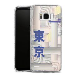 Carry Case Hülle Transparent/glitter ohne Band