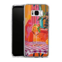 Carry Case Hülle Transparent/glitter ohne Band