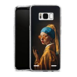 Carry Case Hülle Transparent/glitter ohne Band