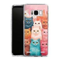 Carry Case Hülle Transparent/glitter ohne Band