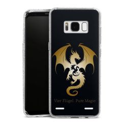 Carry Case Hülle Transparent/glitter ohne Band