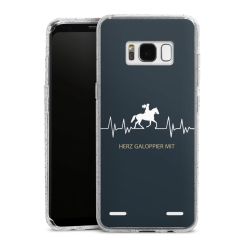 Carry Case Hülle Transparent/glitter ohne Band