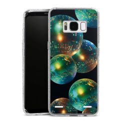 Carry Case Hülle Transparent/glitter ohne Band