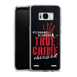 Carry Case Hülle Transparent/glitter ohne Band