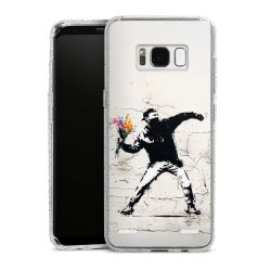 Carry Case Hülle Transparent/glitter ohne Band