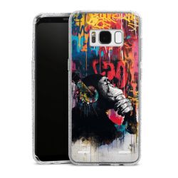 Carry Case Hülle Transparent/glitter ohne Band