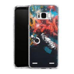 Carry Case Hülle Transparent/glitter ohne Band