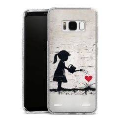 Carry Case Hülle Transparent/glitter ohne Band