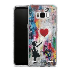 Carry Case Hülle Transparent/glitter ohne Band