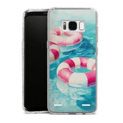 Carry Case Hülle Transparent/glitter ohne Band