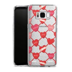 Carry Case Hülle Transparent/glitter ohne Band