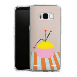 Carry Case Hülle Transparent/glitter ohne Band