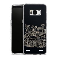 Carry Case Hülle Transparent/glitter ohne Band