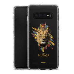 Carry Case Hülle Transparent/glitter ohne Band