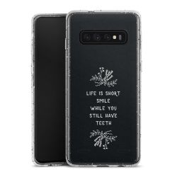 Carry Case Hülle Transparent/glitter ohne Band