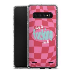 Carry Case Hülle Transparent/glitter ohne Band