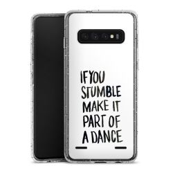 Carry Case Hülle Transparent/glitter ohne Band