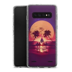 Carry Case Hülle Transparent/glitter ohne Band