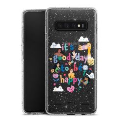 Carry Case Hülle Transparent/glitter ohne Band