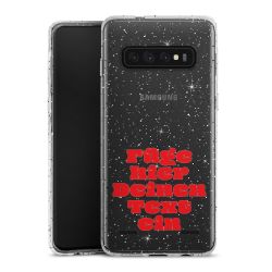 Carry Case Hülle Transparent/glitter ohne Band