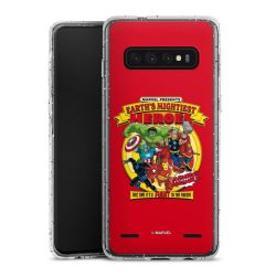 Carry Case Hülle Transparent/glitter ohne Band