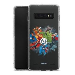 Carry Case Hülle Transparent/glitter ohne Band