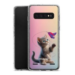 Carry Case Hülle Transparent/glitter ohne Band