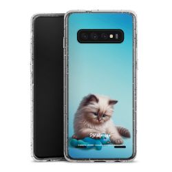 Carry Case Hülle Transparent/glitter ohne Band