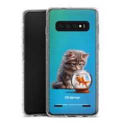 Carry Case Hülle Transparent/glitter ohne Band