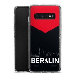 Carry Case Hülle Transparent/glitter ohne Band