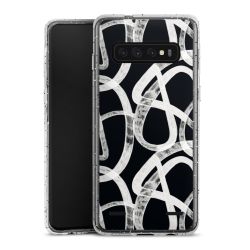 Carry Case Hülle Transparent/glitter ohne Band