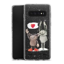 Carry Case Hülle Transparent/glitter ohne Band