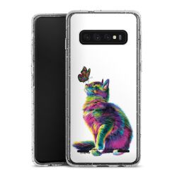 Carry Case Hülle Transparent/glitter ohne Band