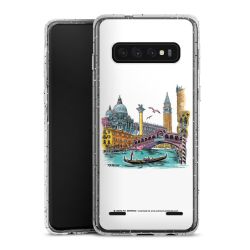 Carry Case Hülle Transparent/glitter ohne Band