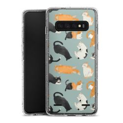 Carry Case Hülle Transparent/glitter ohne Band